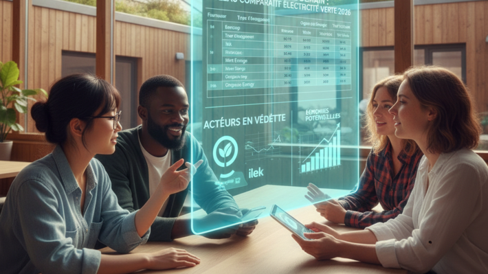 Tableau comparatif 2026 : Quelle offre d’électricité verte choisir ?